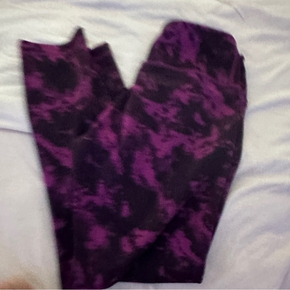 Lululemon Wunder Under Crop II Breezie Regal Plum Black size 4 - Picture 7 of 7